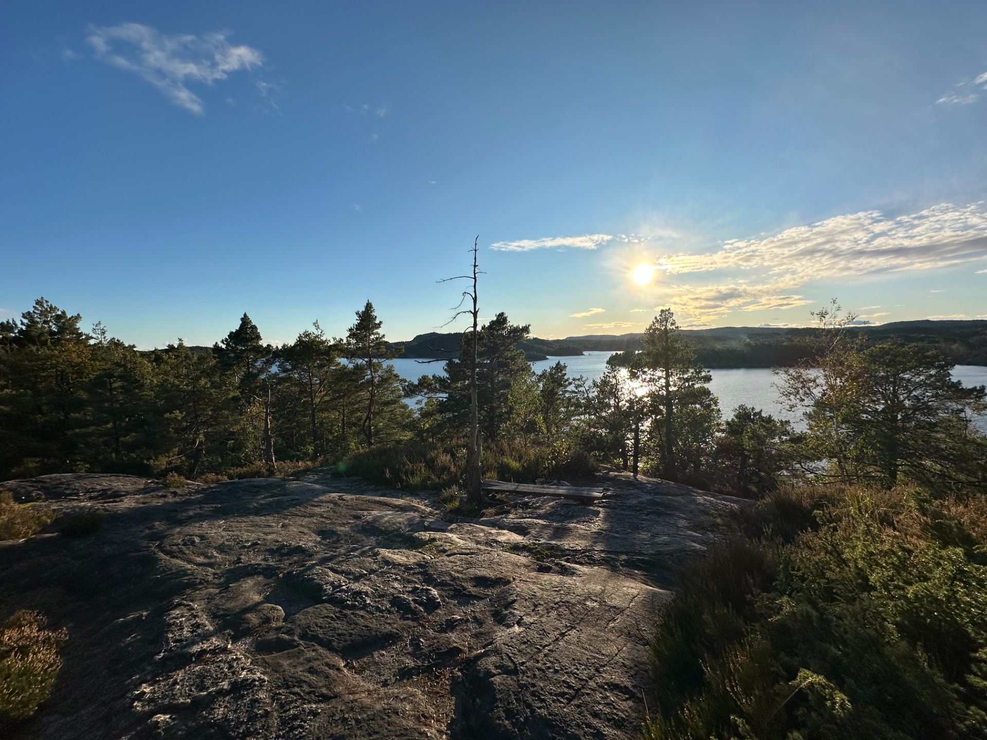 Utsiktspunkt over Rorevannet