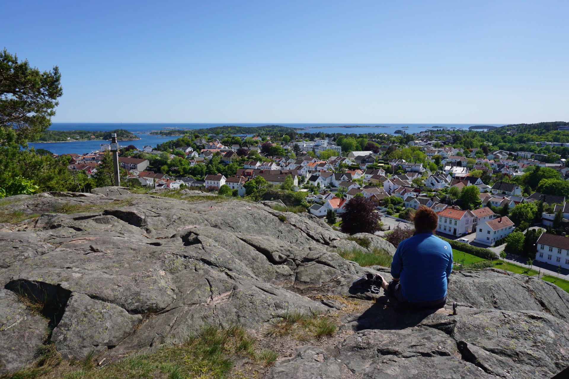Utsikt fra Fløyheia