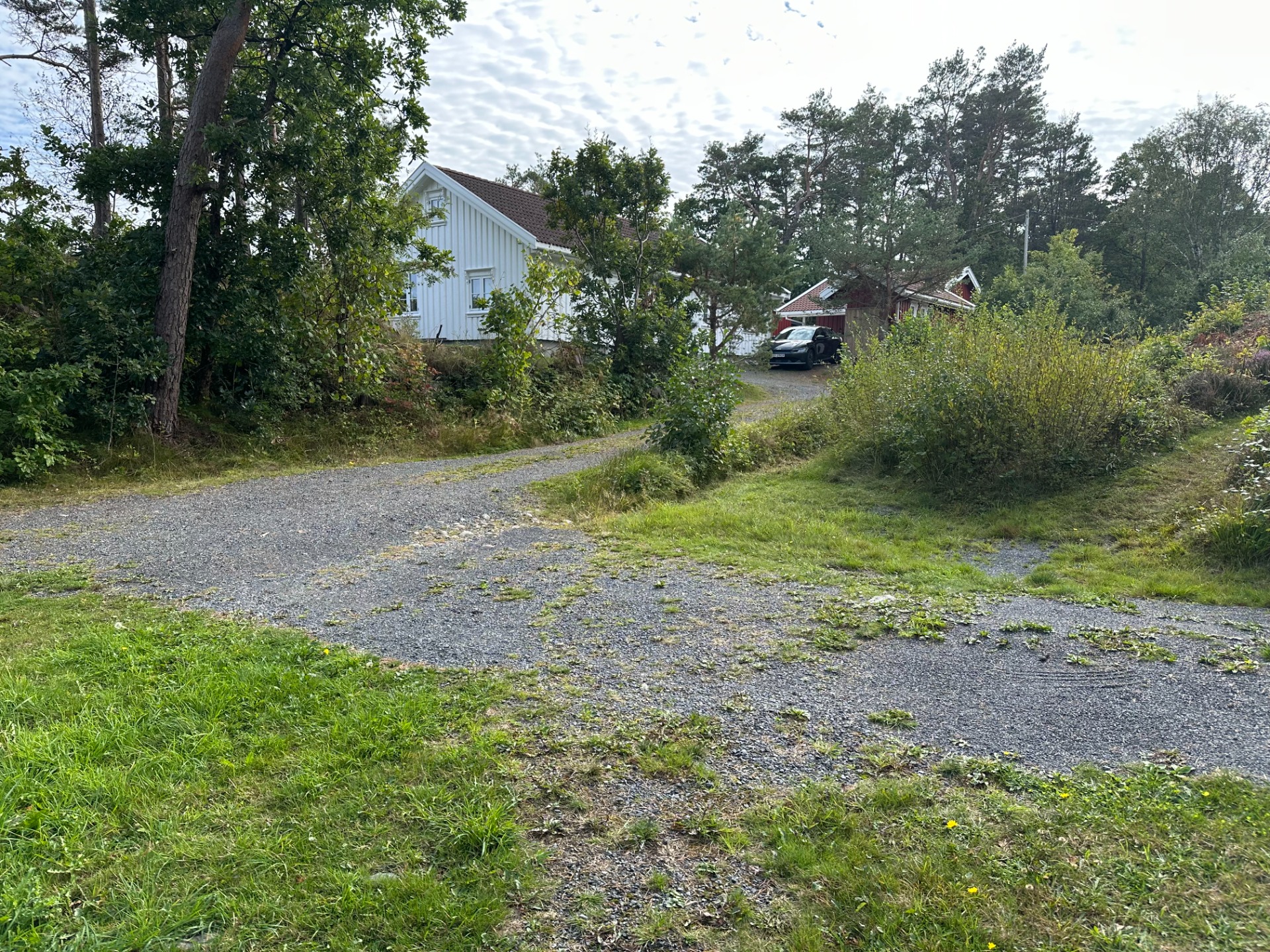 Kryss bekken og ta til høyre.